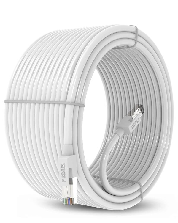 FEDUS Cat6 Ethernet Cable, 10 Meter High Speed 550MHZ / 10 Gigabit Speed UTP LAN Cable, Network Cable Internet Cable RJ45 Cable LAN Wire, Patch Computer Cord Gigabit Category 6 Wires for Modem