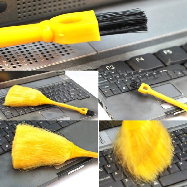 Skywalk Laptop Cleaning BrushComputer Notebook Laptop Keyboard Dust Cleaning 2 Sided Microfiber Brush