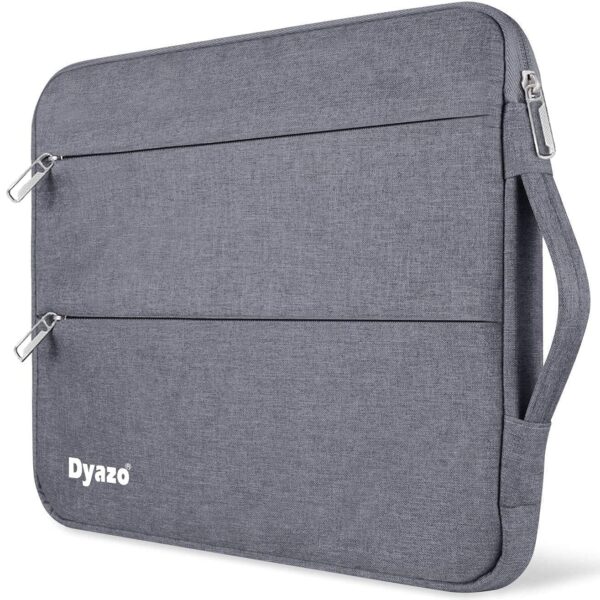 Dyazo Water Resistant Laptop Sleeve with Handle Compatible for 15 Inch to 15.6" Inches laptops & Notebooks - Grey