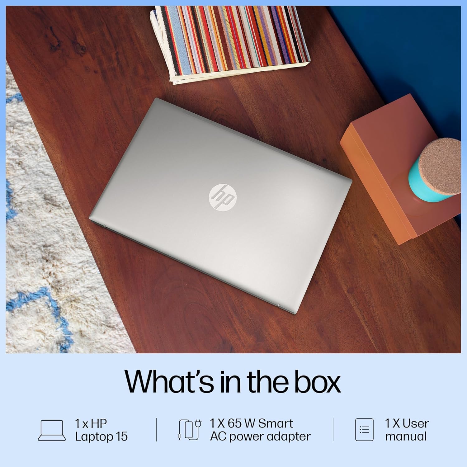 HP 15 (2026), AMD Ryzen 5 Hexa Core 7535U - (16 GB DDR5/512 GB SSD/AMD Radeon 660M Graphics/Windows 11 Home) Thin and Light Business Laptop/15.6" FHD Display/Turbo Silver/Copilot Key/1.5kg/MS Office - Image 7