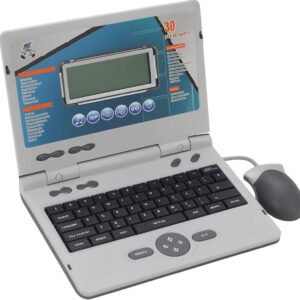 Kids Educational Laptop Toy with Mouse – Notebook Computer Learning Machine with 30 Activities, Music & Sound, Interactive Keyboard Learning Toy for Boys & Girls