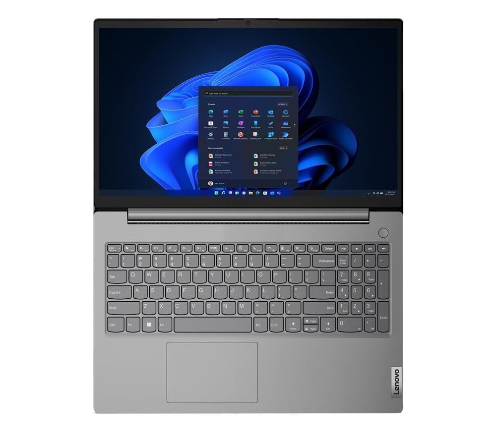 Lenovo V15 G4 AMD Athlon Silver 7120U Laptop 8GB LPDDR5 Ram, 512 GB SSD PCIe, Windows 11/MS Office,15.6" FHD Screen, AMD Radeon 610M, Silver, 1 Year Brand Warranty - Image 2