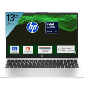 HP Professional 14, 13th Gen Intel Core i5-1334U Turbo Boost, 16GB DDR4, 512GB SSD, Win 11 Pro, MSO 21 Pro, Silver Gray, 1.49kg, 14 inch Laptop, UHD Graphics, Backlit KB
