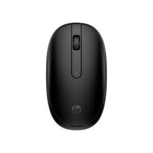 HP 240 Bluetooth Wireless Mouse with 3 Buttons/1600 DPI Red Optical Tracking/Sleek and Ambidextrous/Compatible to Windows 10, macOS, Chrome OS, 3 Years Warranty (Black)