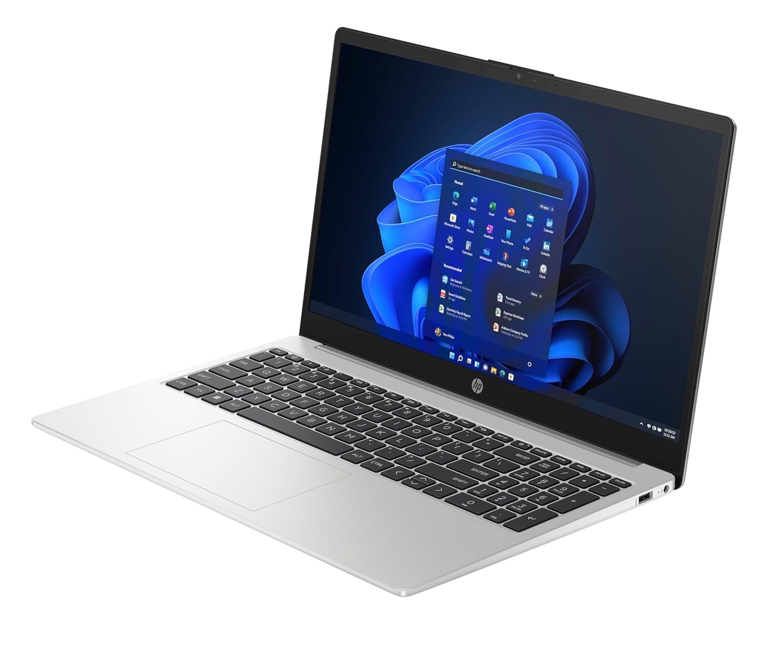 HP 15 (2026), AMD Athlon Dual Core 7120U - (8 GB DDR5/512 GB SSD/AMD Radeon 610M Graphics/DOS) Thin and Light Business Laptop/15.6" HD Display/Turbo Silver/Copilot Key/1.5kg - Image 3