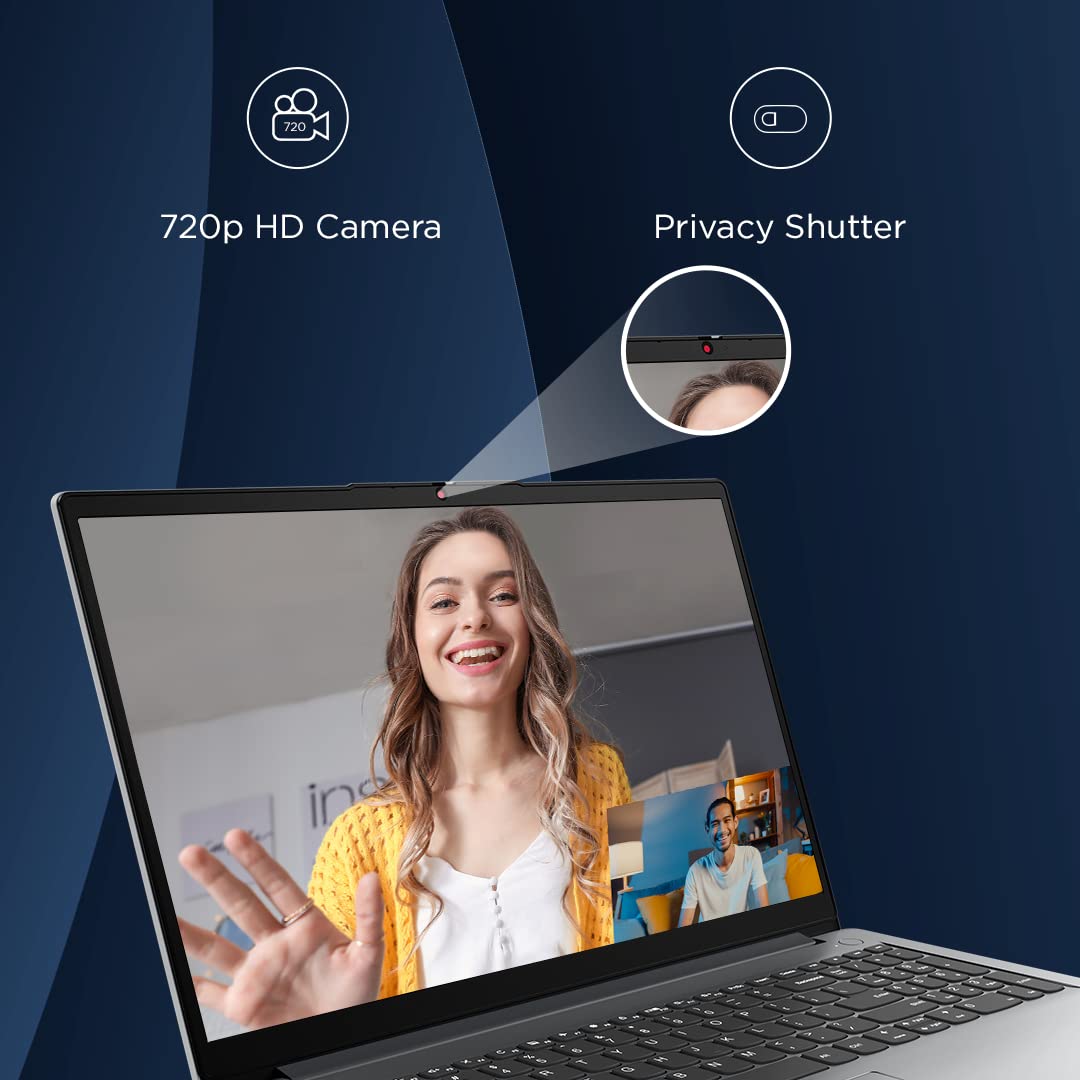 Lenovo IdeaPad 1 AMD Ryzen 5 5500U 15.6" HD Thin and Light Laptop (8GB RAM/512GB SSD/Windows 11 Home/Office Home 2024/1 Year ADP Free/Grey/1.6Kg), 82R4011MIN - Image 5