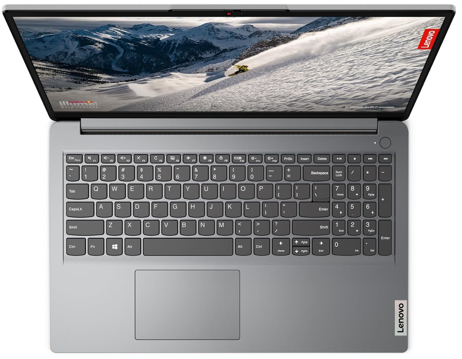 Lenovo IdeaPad 1 AMD Ryzen 5 5500U 15.6" HD Thin and Light Laptop (8GB RAM/512GB SSD/Windows 11 Home/Office Home 2024/1 Year ADP Free/Grey/1.6Kg), 82R4011MIN - Image 7