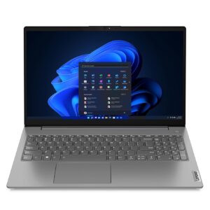 Lenovo V15 12th Gen Intel Core i5-1235U 15.6" FHD Thin and Light Laptop (8GB RAM/512GB SSD/Windows 11 Home/MS Office Home & Student 2021/Iron Grey/1.70 kg), 82TTA07QIH