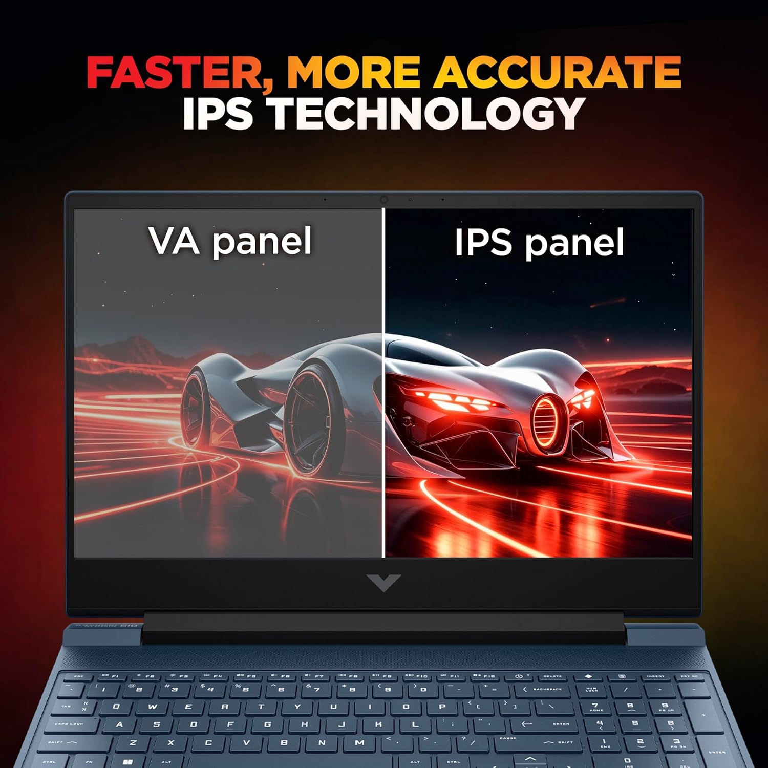 HP Smartchoice Victus, 13th Gen Intel Core i5-13420H, 4GB RTX 3050, 16GB DDR4(Upgradeable) 512GB SSD, 144Hz, 300nits, FHD, 15.6’’/39.6cm, Win11, Office24, Blue, 2.29kg, fa2190/fa2191tx Gaming Laptop - Image 6