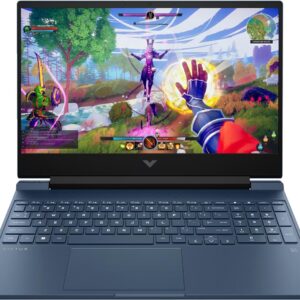 HP Smartchoice Victus, AMD Ryzen 7 7445HS 4GB NVIDIA GeForce RTX 2050 - (16 GB/512 GB SSD/Windows 11 Home) FHD,144Hz, 300 nits,15.6'', M365* Office24, Blue, 2.29kg,15-fb3122AX/23ax Gaming Laptop