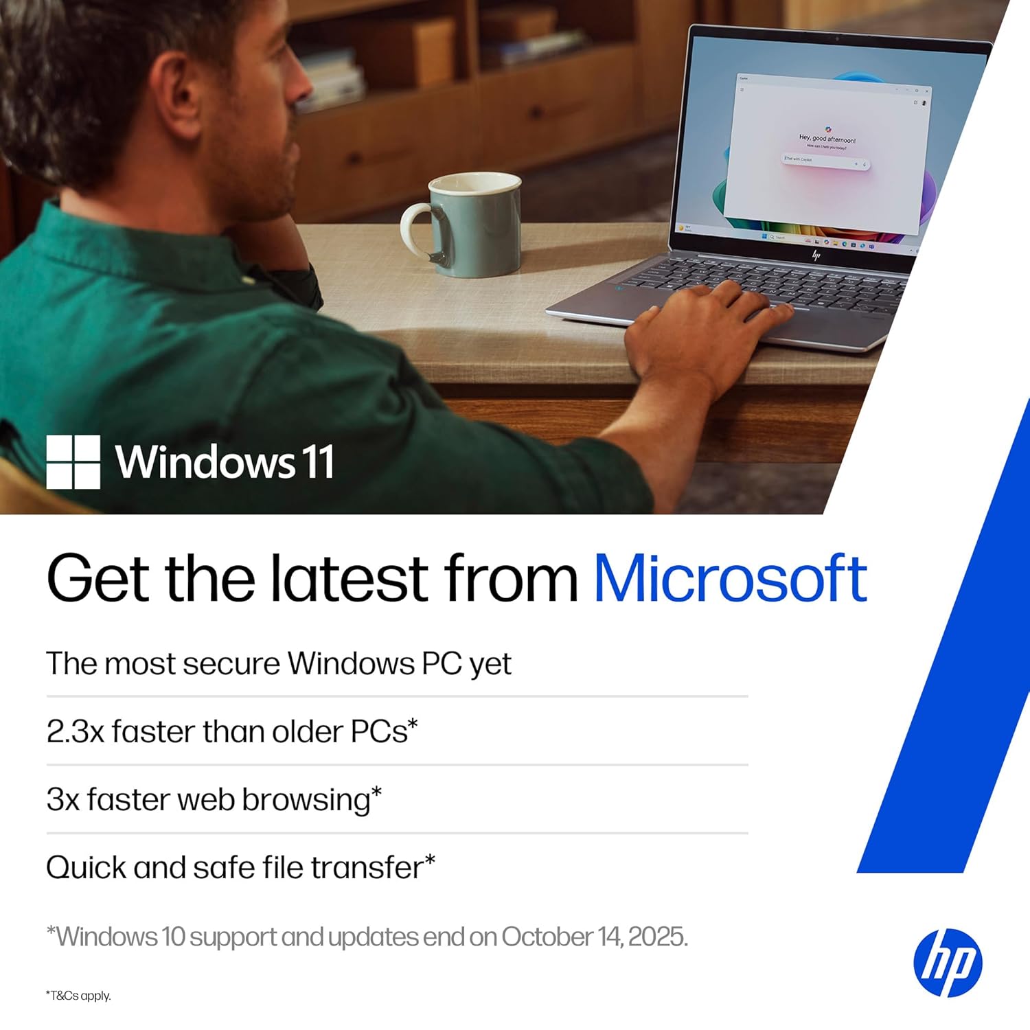 HP 14, AMD Ryzen 7 7730U (16GB DDR4, 512GB SSD) FHD, Anti-Glare, Micro-Edge, 14''/35.6cm, Win11, M365 Basic(1yr), Office Home24, Silver,1.4kg, EM0104AU, FHD Camera w/Privacy Shutter, Backlit Laptop - Image 10